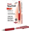 image:imagePentel Wow Gel Retractable Gel Pen 07mm Medium Line Red Ink Box of 12 K437B