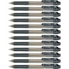 image:imagePentel 10mm Tip EBall Retractable Ballpoint Pen  Black Pack of 12 PensBlack