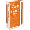 image:imageIZEE BALLPOINT PEN 10MM TIP ORANGE INK BX460FORANGE