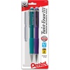 image:imagePentel TwistErase III Mechanical Pencil 07mm Assorted Barrel Colors with 2 Eraser Refills Pack of 2 QE517BP24 Pack
