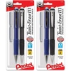 image:imagePentel TwistErase III Mechanical Pencil 07mm Assorted Barrel Colors with 2 Eraser Refills Pack of 2 QE517BP24 Pack
