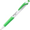 image:imagePentel GlideWrite Ballpoint Pen with TechniFlo Ink 10mm Medium Line Lime Green Ink Box of 12 BX910K