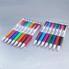 image:imagePentel GlideWrite Ballpoint Pen with TechniFlo Ink 10mm Medium Line Lime Green Ink Box of 12 BX910K
