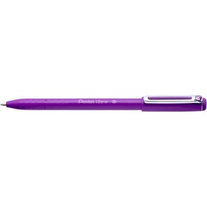 image:imagePentel BX457 Izee Cap Ballpoint Pen 07mm Purple Pack of 12purple